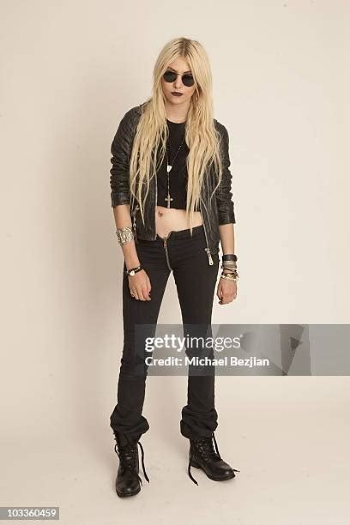 Taylor Momsen poses for a photo for her band The Pretty Reckless