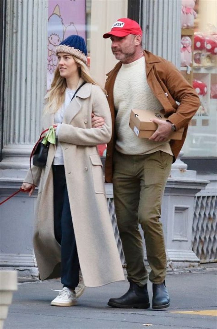 Taylor Neisen and Liev Schreiber 'The Whale' film premiere, New York, USA - 29 Nov 2022
