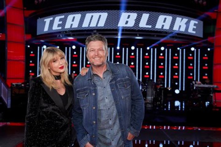 Taylor Swift and Blake Shelton