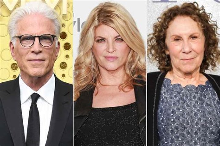 Ted Danson & Kirstie Alley Kiss
