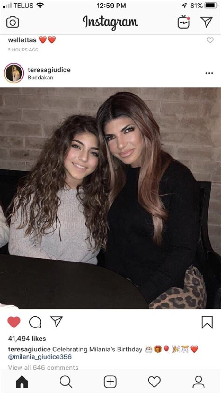 Teresa Giudice Wishes Daughter Milania Happy Birthday With New Pics – Hollywood Life