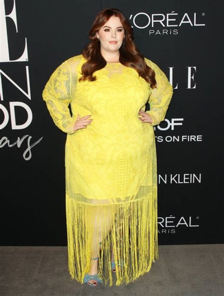 Tess Holliday Elle Women in Hollywood, Arrivals, Four Seasons Hotel, Los Angeles, USA - 14 Oct 2019