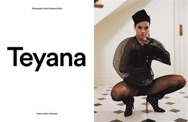 Teyana Taylor poses