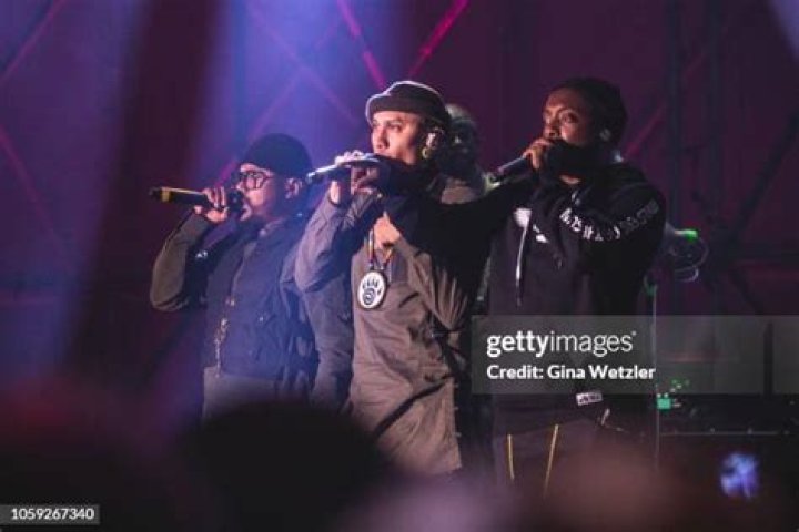 The American band Black Eyed Peas during the French part of Global Citizen Live at the Champ de Mars in Paris. The aim of this concert was to raise awareness of the threats that weigh on the planet. Global Citizen Live Concert, Paris, France - 25 Sep 2021