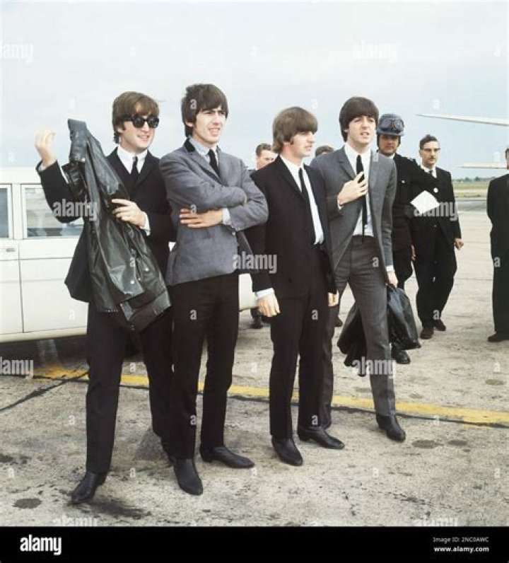 The Beatles Arrive At Speke airport