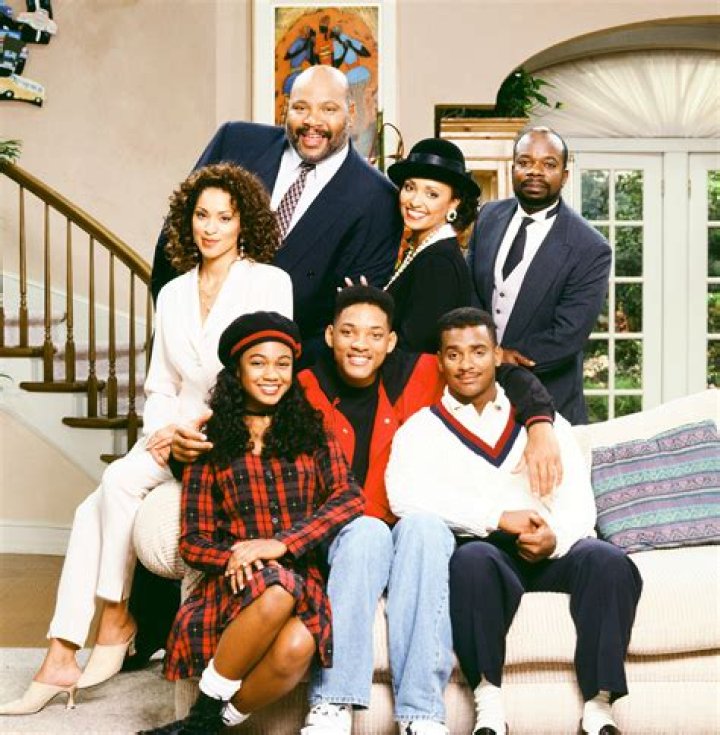 THE FRESH PRINCE OF BEL-AIR, from left: Will Smith, Tyra Banks, Alfonso Ribeiro, 1990-1996. ph: Chris Haston /&copy; NBC / Courtesy Everett Collection