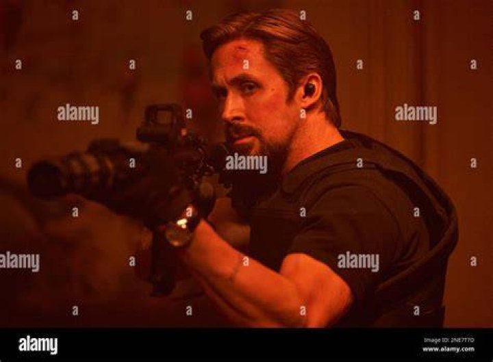 The Gray Man (2022). Ryan Gosling as Six. Cr. Paul Abell/Netflix &copy; 2022