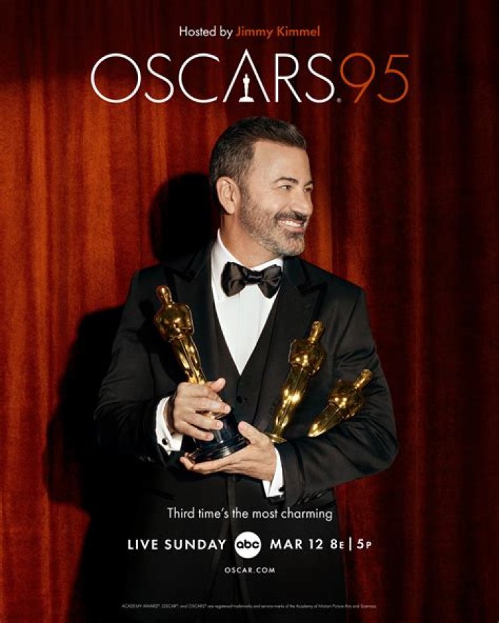 THE OSCARS&reg; - The 95th Oscars&reg; will air live from the Dolby&reg; Theatre at Ovation Hollywood on ABC and broadcast outlets worldwide on Sunday, March 12, 2023, at 8 p.m. EDT/5 p.m. PDT. (ABC)