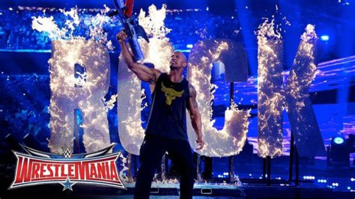 The Rock WrestleMania 32