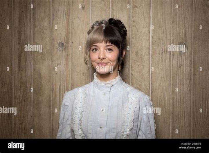 This photo shows Melanie Martinez posing for a portrait in Los Angeles to promote her new film 'K-12 Melanie Martinez Portrait Session, Los Angeles, USA - 03 Sep 2019