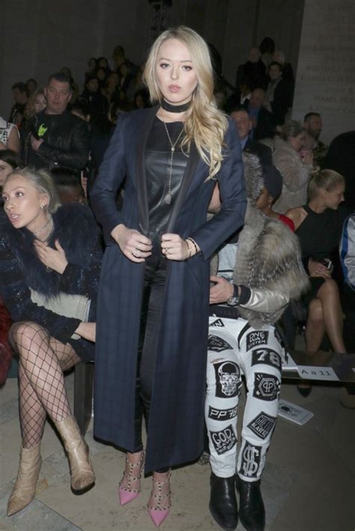 Tiffany Trump In A Leather Outfit