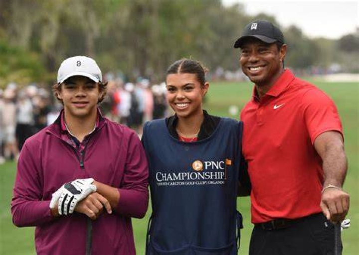 Tiger Woods & Charlie Woods