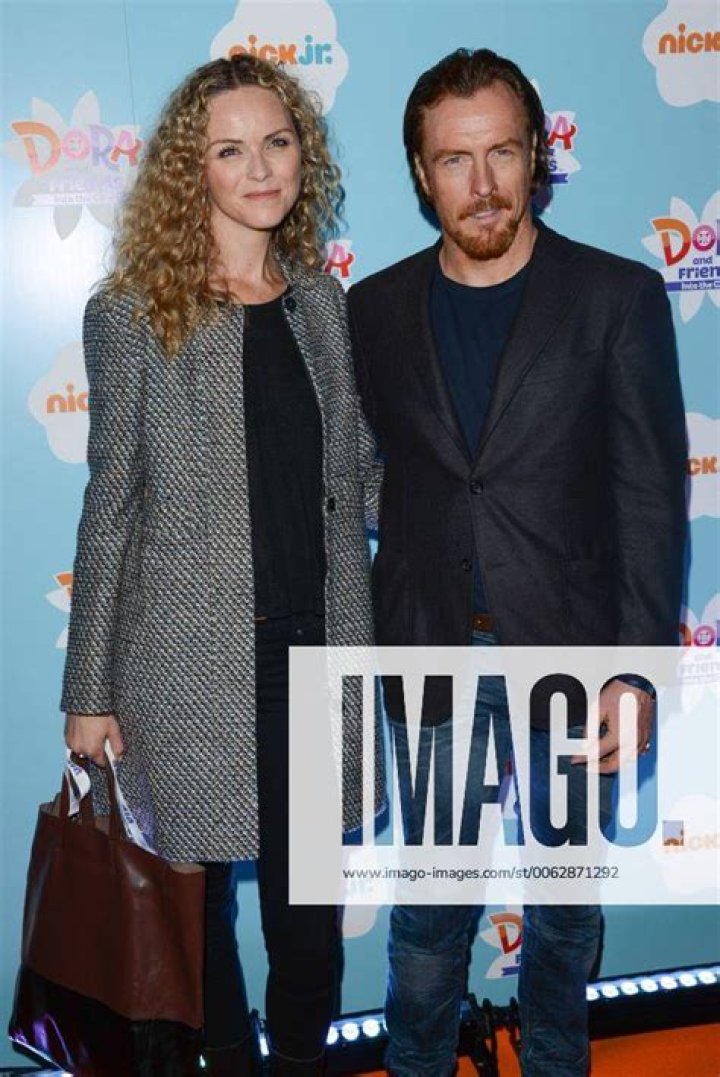 Toby Stephens wife Anna-Louise Plowman son Eli