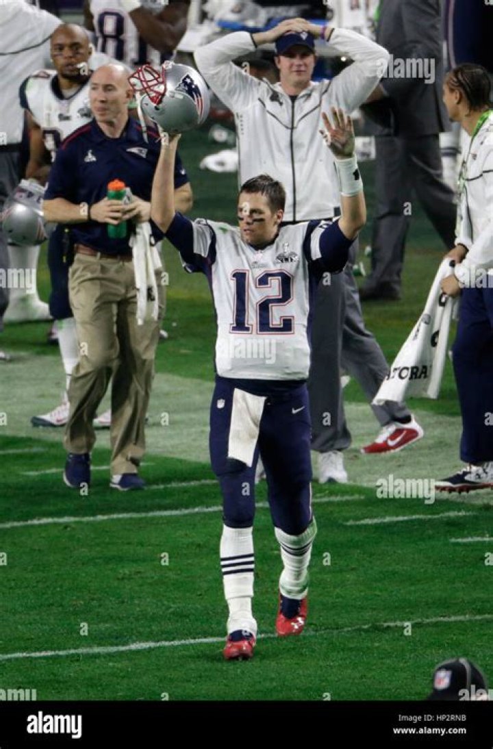 Tom Brady Celebrates Victory