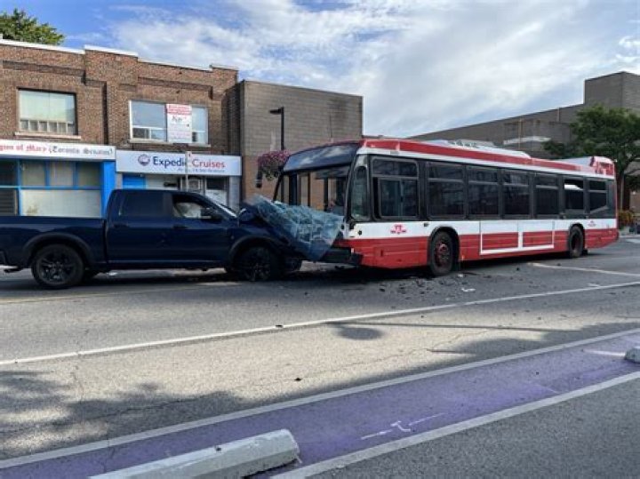 Toronto Van Collision &mdash; PICS