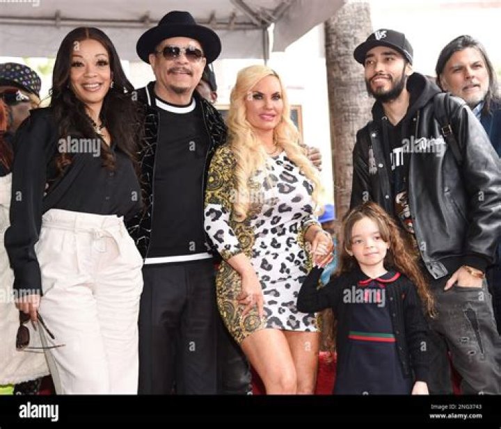 Tracy Marrow Jr, Nicole Coco Austin and Ice T 'An Evening with Dick Wolf' event, Arrivals, PaleyFest 2016, Los Angeles, America - 19 Mar 2016