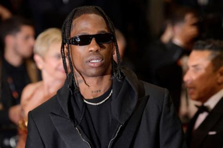 Travis Scott Hits The Carpet In Nikes