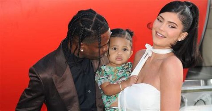 Travis Scott, Stormi Webster and Kylie Jenner 'Travis Scott: Look Mom I Can Fly' film premiere, Arrivals, Barker Hangar, Los Angeles, USA - 27 Aug 2019