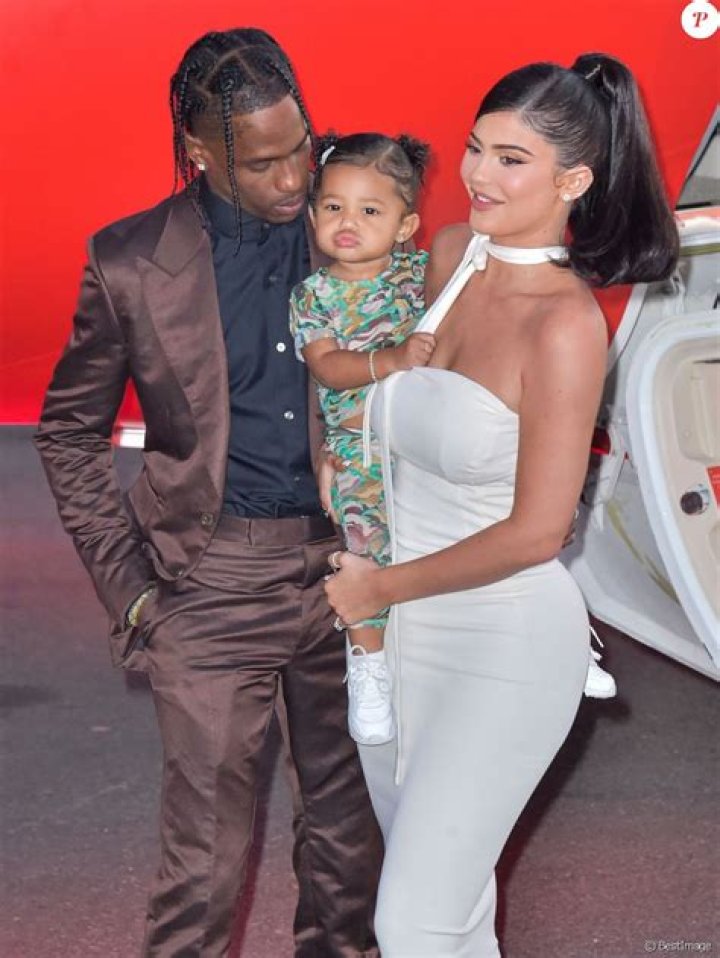 Travis Scott, Stormi Webster, Kylie Jenner 'Travis Scott: Look Mom I Can Fly' film premiere, Arrivals, Barker Hangar, Los Angeles, USA - 27 Aug 2019
