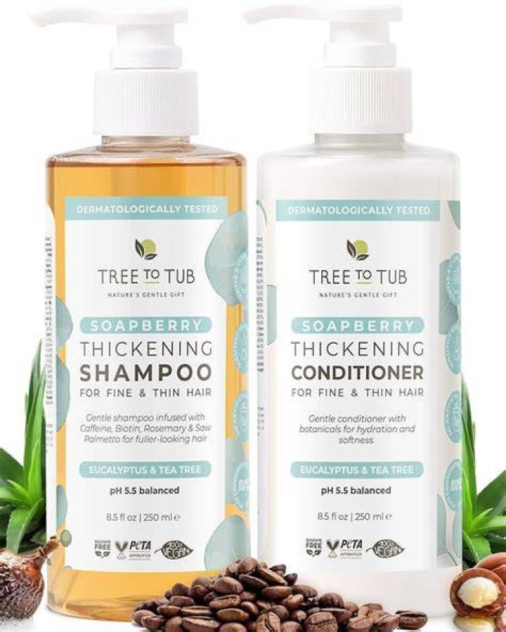 Tree to Tub shampoo and conditioner duo