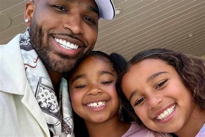 Tristan Thompson Bonds With Adorable Daughter True, 1, In Rare New Photos Of Them together