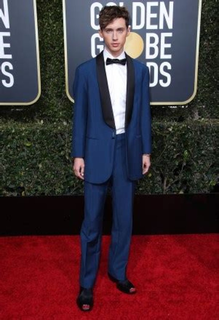 Troye Sivan 76th Annual Golden Globe Awards, Arrivals, Los Angeles, USA - 06 Jan 2019 Wearing Calvin Klein