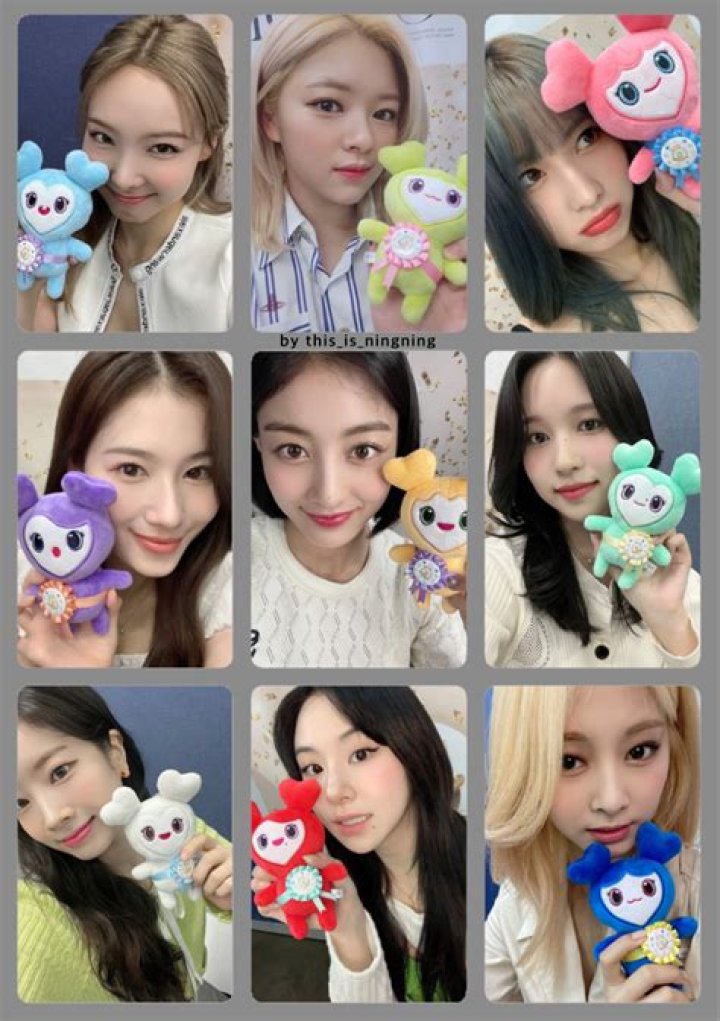 TWICE Poses In Seoul