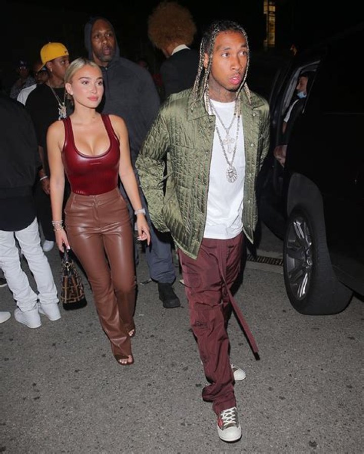 Tyga & Camaryn Swanson On A Date Night
