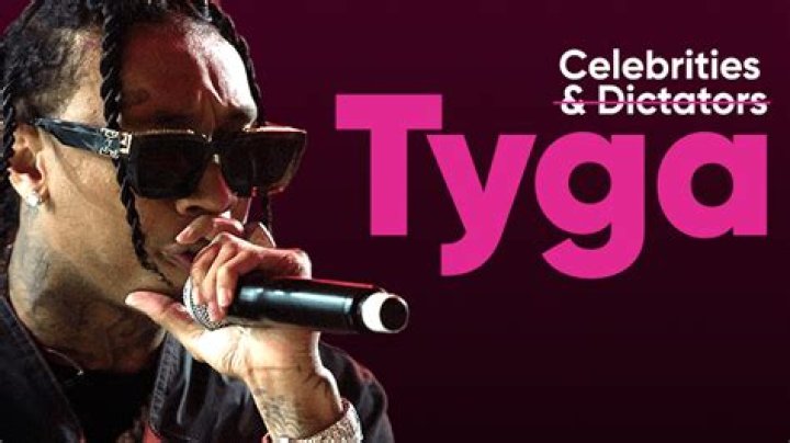 Tyga at a Hollywood club