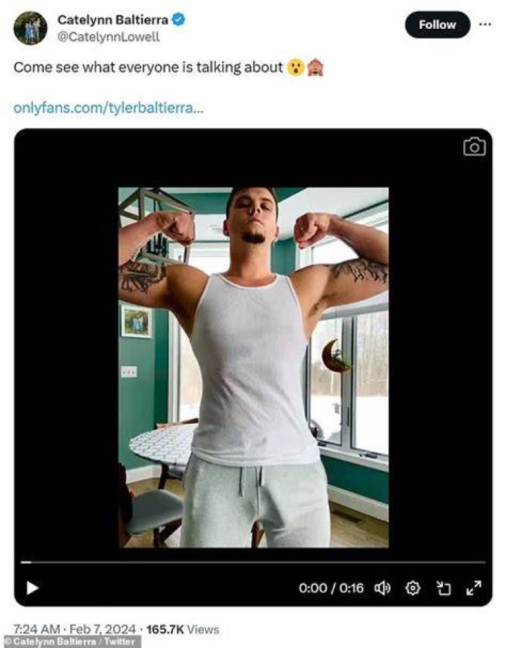 Tyler Baltierra Reacts After Fan Told Catelynn Lowell To Hit Treadmill