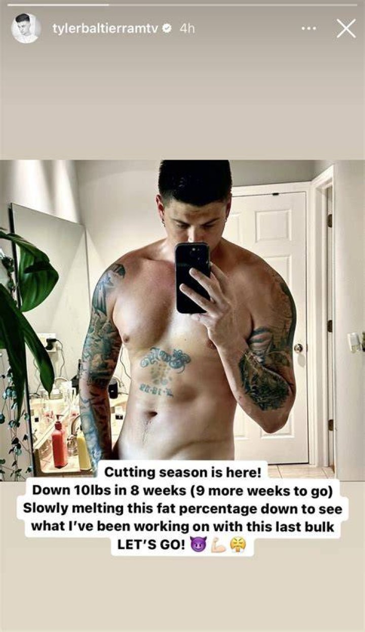 Tyler Baltierra Shares Shirtless Photo Showing His Fitness Journey – Hollywood Life