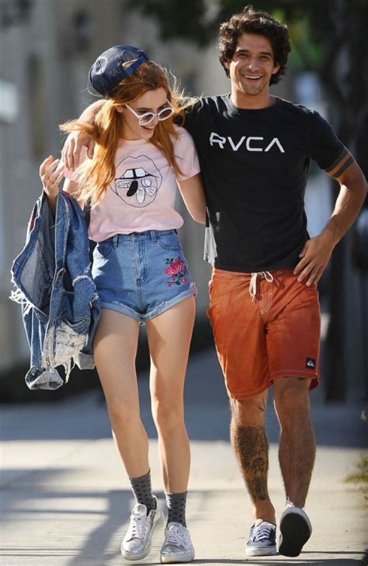 Tyler Posey and Bella Thorne Bella Thorne and Brandon Lee out and about, Los Angeles, America - 27 Apr 2015