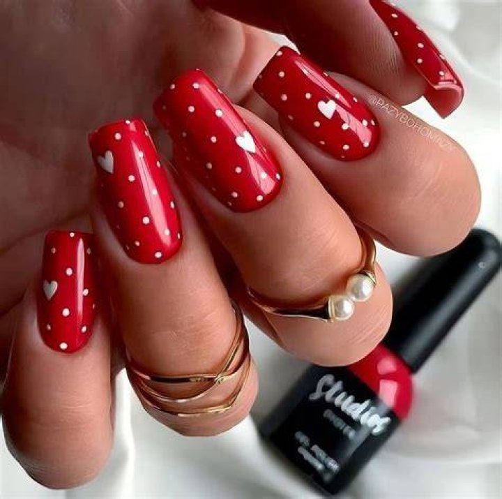 valentines day nails