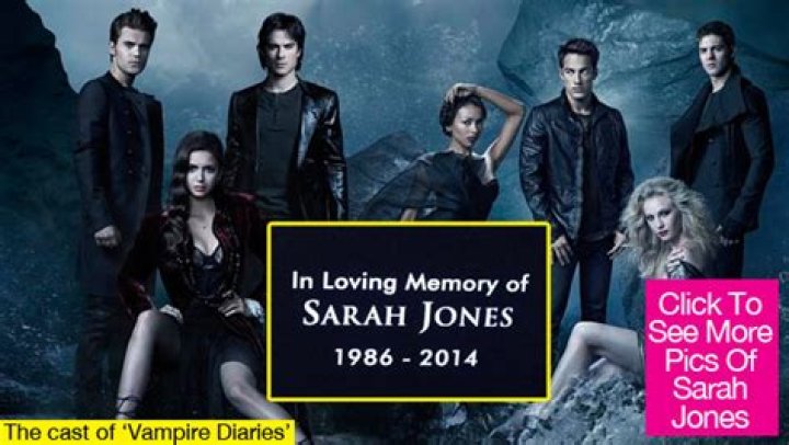 Vampire Diaries Sarah Jones tribute
