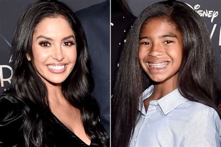 Vanessa and Gianna Bryant