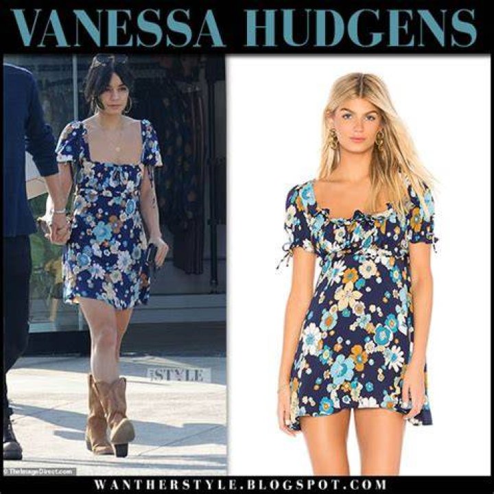 Vanessa Hudgens In Blue