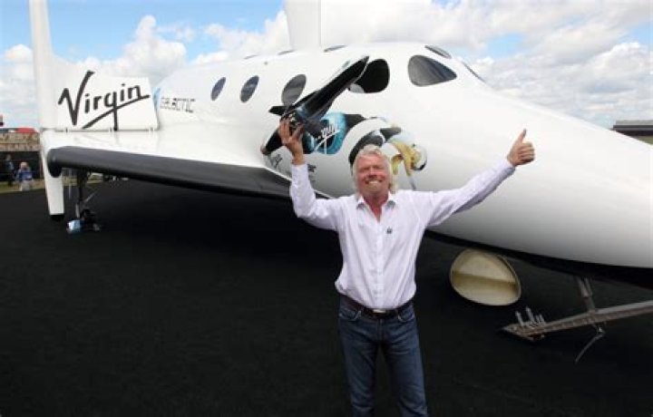 Virgin Galactic founder Richard Branson waves good bye while heading to board the rocket plane that will fly him to space from Spaceport America near Truth or Consequences, New Mexico Virgin Galactic Branson, Truth or Consequences, United States - 11 Jul 2021