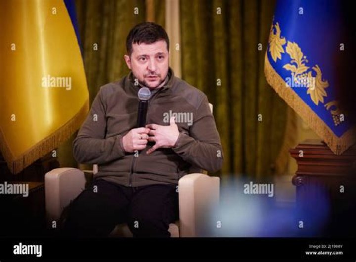 Volodymyr Zelenskyy Holds A Press Conference