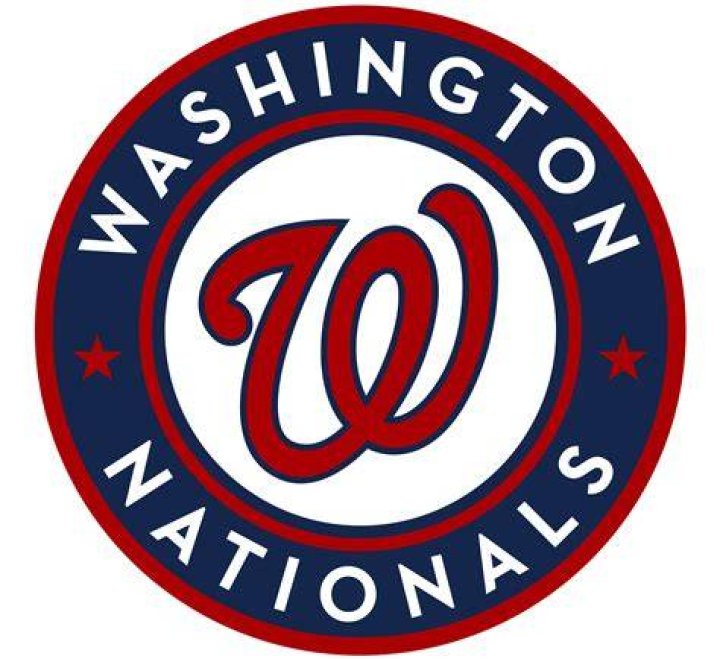 Washington Nationals' Bryce Harper looks on from the dugout before the continuation of a suspended baseball game against the New York Yankees, in Washington. This game is a continuation of a suspended game from May 15 Yankees Nationals Baseball, Washington, USA - 18 Jun 2018