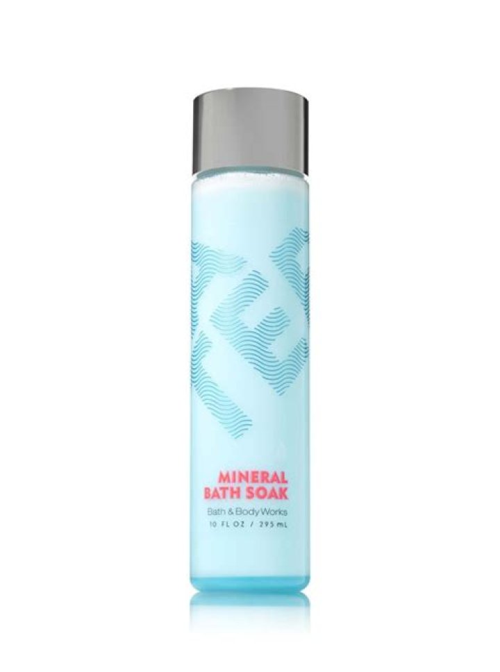 Water Mineral Bath Soak