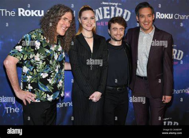 Weird Al Yankovic, Evan Rachel Wood, Daniel Radcliffe 'Weird: The Al Yankovic Story' film premiere, New York, USA - 01 Nov 2022