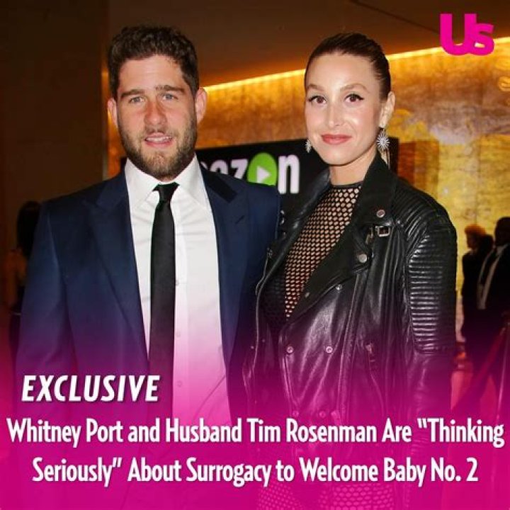 Whitney Port & husband Tim Rosenman