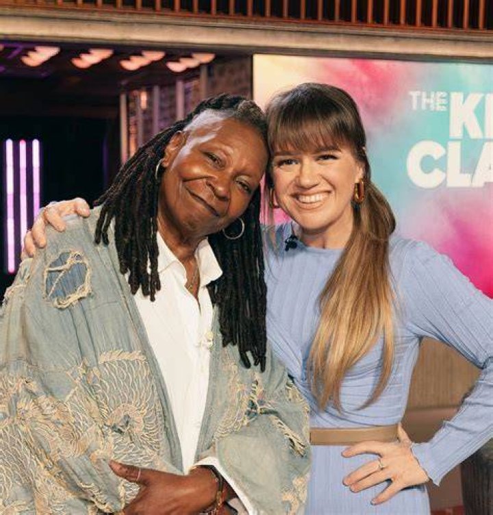 Whoopi Goldberg and Kelly Clarkson