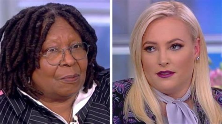 Whoopi Goldberg and Meghan McCain