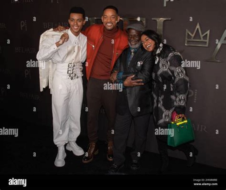 Will Smith, Joseph Marcell and Tatyana Ali 'Bel-Air' TV Show premiere, Los Angeles, California, USA - 09 Feb 2022