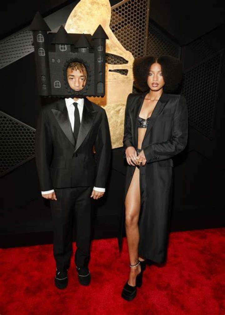 Willow and Jaden Smith at the Louis Vuitton show
