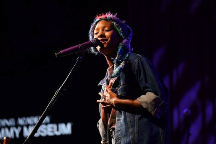 Willow Smith performs at the 2015 Broccoli City Festival