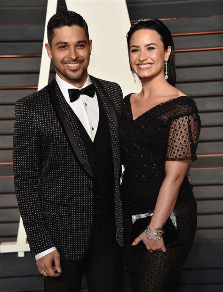 Wilmer Valderrama and Demi Lovato Vanity Fair Oscar Party, Los Angeles, America - 28 Feb 2016