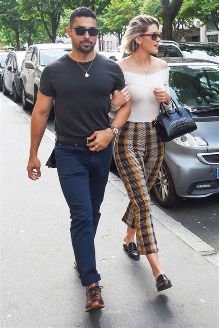 Wilmer Valderrama and girlfriend Amanda Pacheco Nu Wave Swim Vitamin A Show, Front Row, Miami Swim Week, USA - 12 Jul 2019