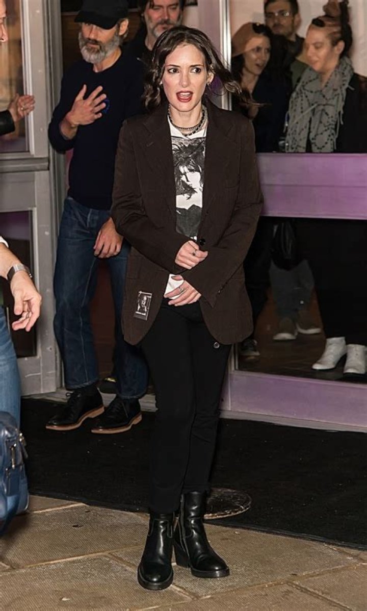 Winona Ryder in a stylish outfit